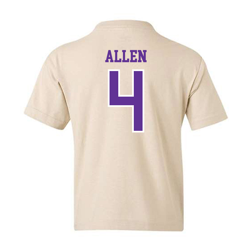 UWSP - NCAA Women's Lacrosse : Paige Allen - Classic Shersey Youth T-Shirt-1