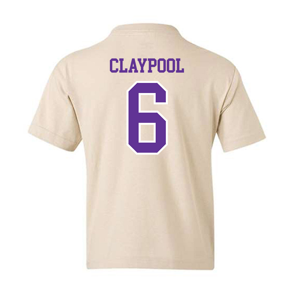 UWSP - NCAA Men's Soccer : Cameron Claypool - Classic Shersey Youth T-Shirt-1