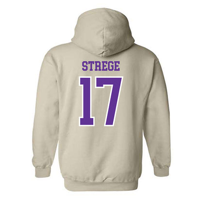 UWSP - NCAA Women's Volleyball : Hannah Strege - Classic Shersey Hooded Sweatshirt-1