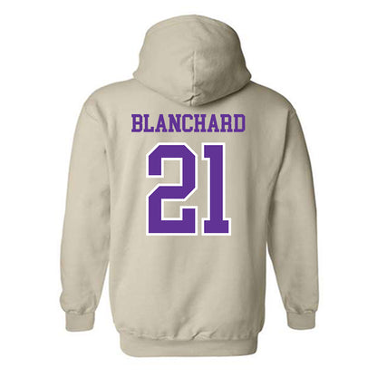 UWSP - NCAA Women's Lacrosse : Lily Blanchard - Classic Shersey Hooded Sweatshirt-1