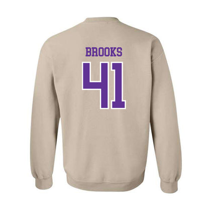 UWSP - NCAA Football : Kevin Brooks - Classic Shersey Crewneck Sweatshirt-1
