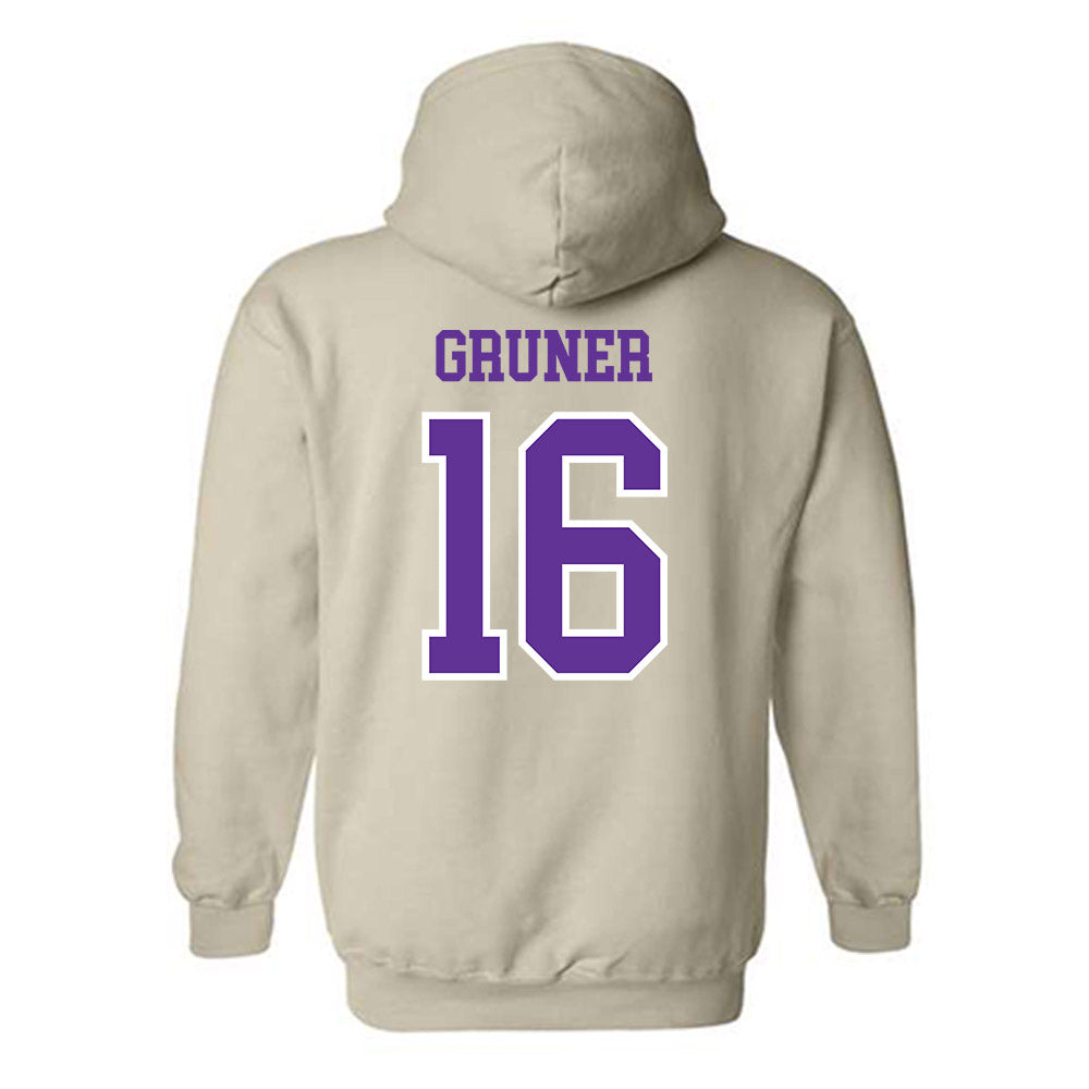 UWSP - NCAA Women's Volleyball : Jadynn Gruner - Classic Shersey Hooded Sweatshirt-1