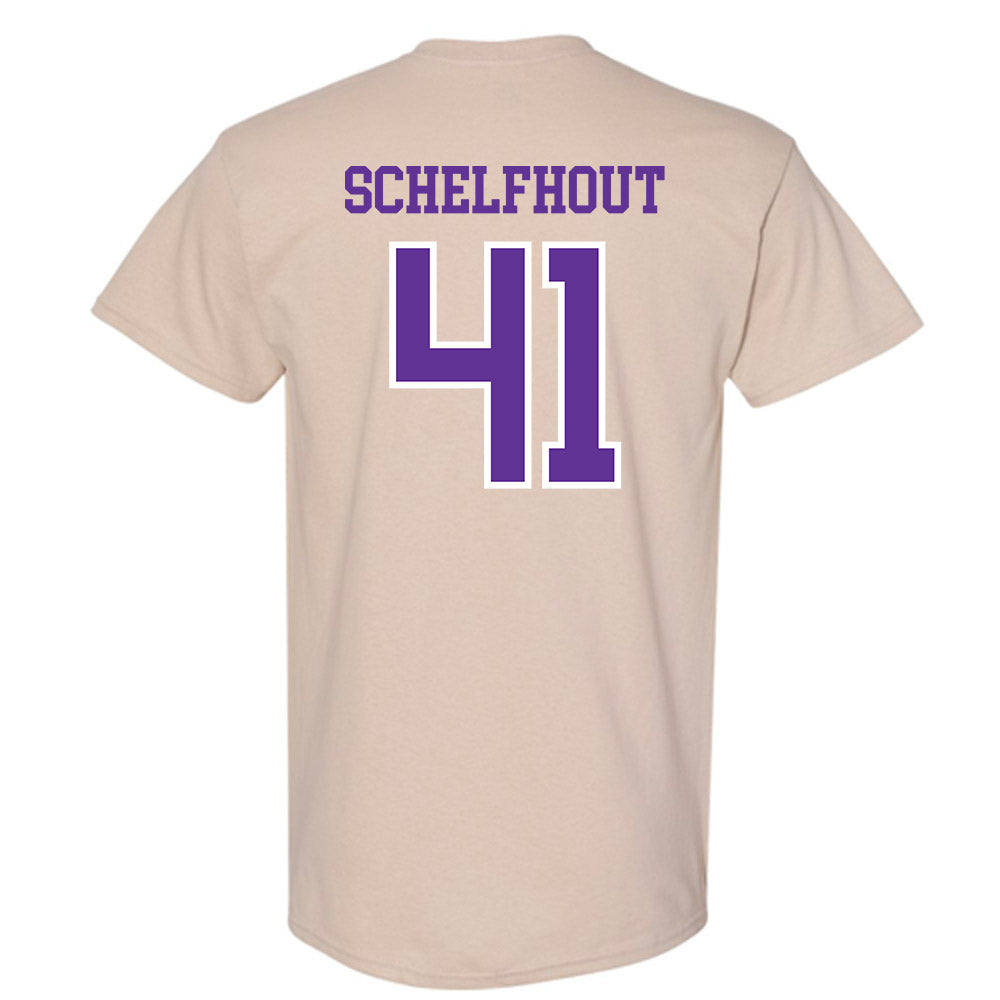 UWSP - NCAA Football : Isaac Schelfhout - Classic Shersey T-Shirt-1