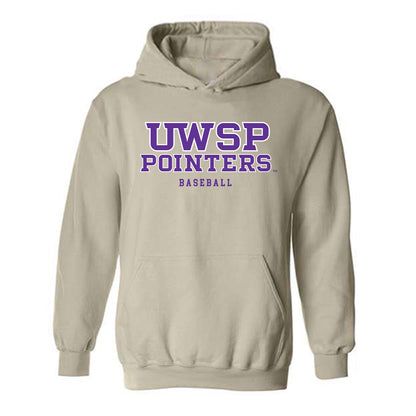 UWSP - NCAA Baseball : Liam Stoffel - Classic Shersey Hooded Sweatshirt-0