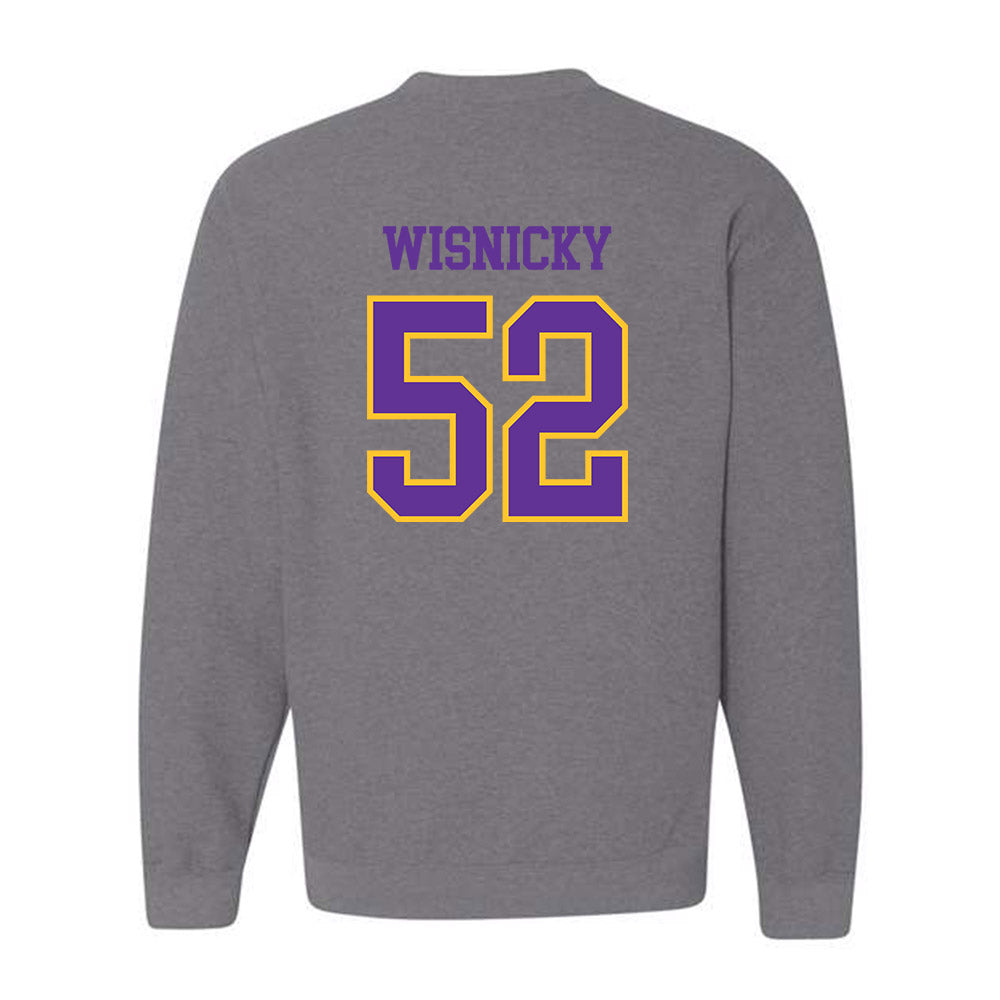 UWSP - NCAA Football : Jackson Wisnicky - Classic Shersey Crewneck Sweatshirt-1