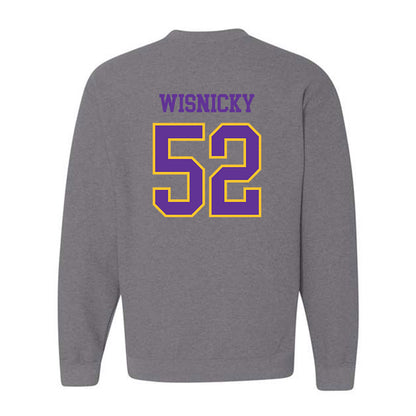 UWSP - NCAA Football : Jackson Wisnicky - Classic Shersey Crewneck Sweatshirt-1