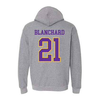 UWSP - NCAA Women's Lacrosse : Lily Blanchard - Classic Shersey Hooded Sweatshirt-1