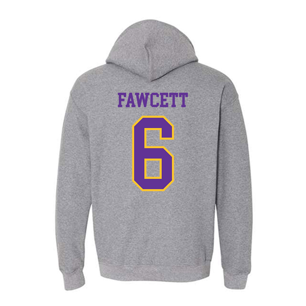 UWSP - NCAA Men's Volleyball : Braeden Fawcett - Classic Shersey Hooded Sweatshirt-1