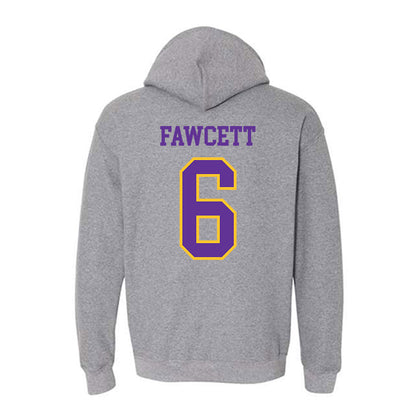 UWSP - NCAA Men's Volleyball : Braeden Fawcett - Classic Shersey Hooded Sweatshirt-1
