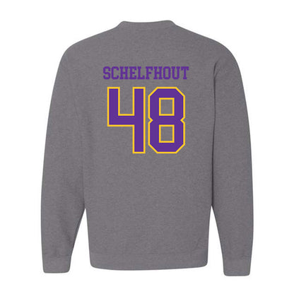 UWSP - NCAA Football : Isaac Schelfhout - Classic Shersey Crewneck Sweatshirt-1
