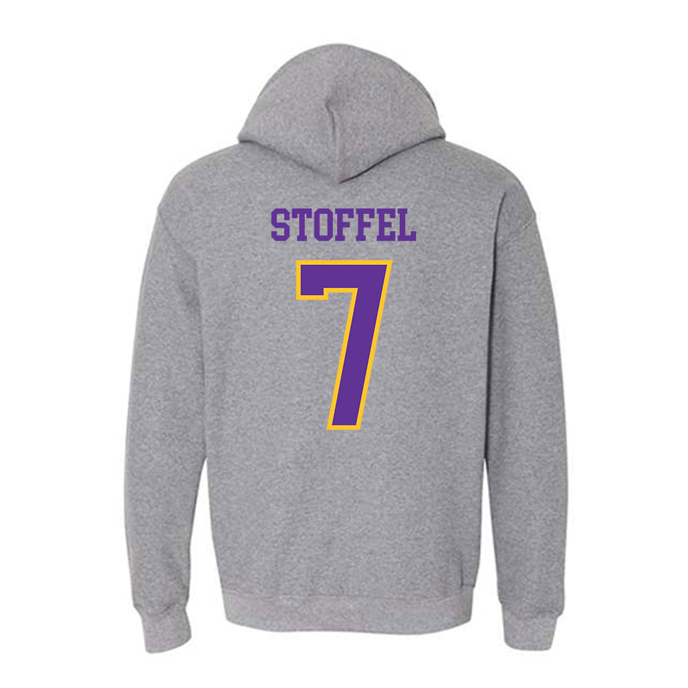 UWSP - NCAA Baseball : Liam Stoffel - Classic Shersey Hooded Sweatshirt-1
