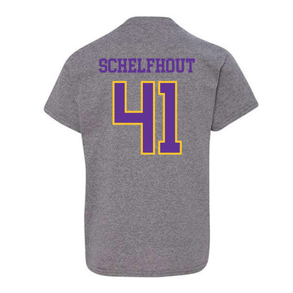 UWSP - NCAA Football : Isaac Schelfhout - Classic Shersey Youth T-Shirt-1