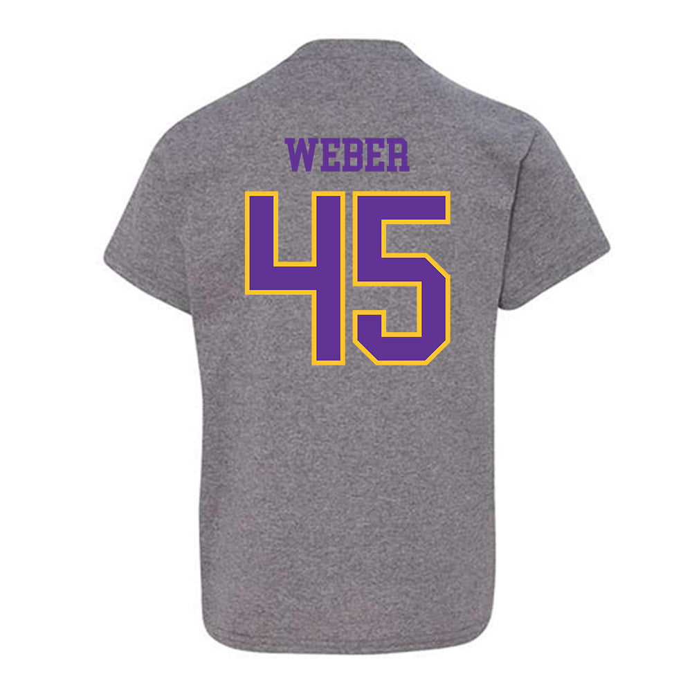 UWSP - NCAA Football : Ryan Weber - Classic Shersey Youth T-Shirt-1