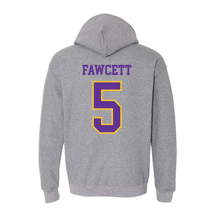 UWSP - NCAA Men's Soccer : Owen Fawcett - Classic Shersey Hooded Sweatshirt-1
