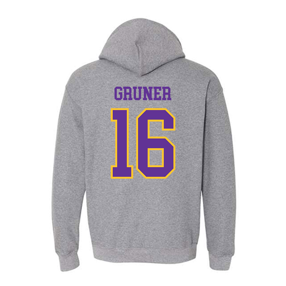 UWSP - NCAA Women's Volleyball : Jadynn Gruner - Classic Shersey Hooded Sweatshirt-1