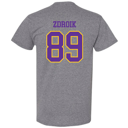 UWSP - NCAA Football : Daniel Zdroik - Classic Shersey T-Shirt-1
