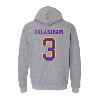 UWSP - NCAA Women's Volleyball : Tessa Erlandson - Classic Shersey Hooded Sweatshirt-1