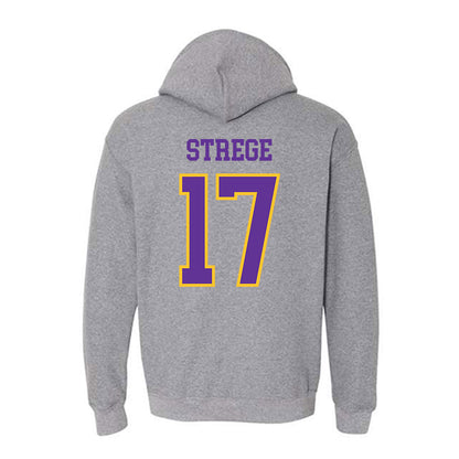 UWSP - NCAA Women's Volleyball : Hannah Strege - Classic Shersey Hooded Sweatshirt-1