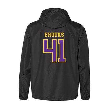 UWSP - NCAA Football : Kevin Brooks - Windbreaker-1