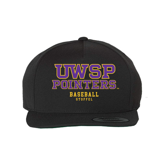 UWSP - NCAA Baseball : Liam Stoffel - Snapback Hat-0