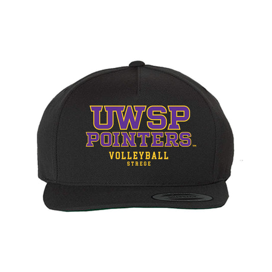 UWSP - NCAA Women's Volleyball : Hannah Strege - Snapback Hat-0