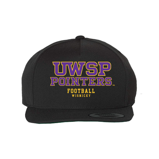 UWSP - NCAA Football : Jackson Wisnicky - Snapback Hat-0