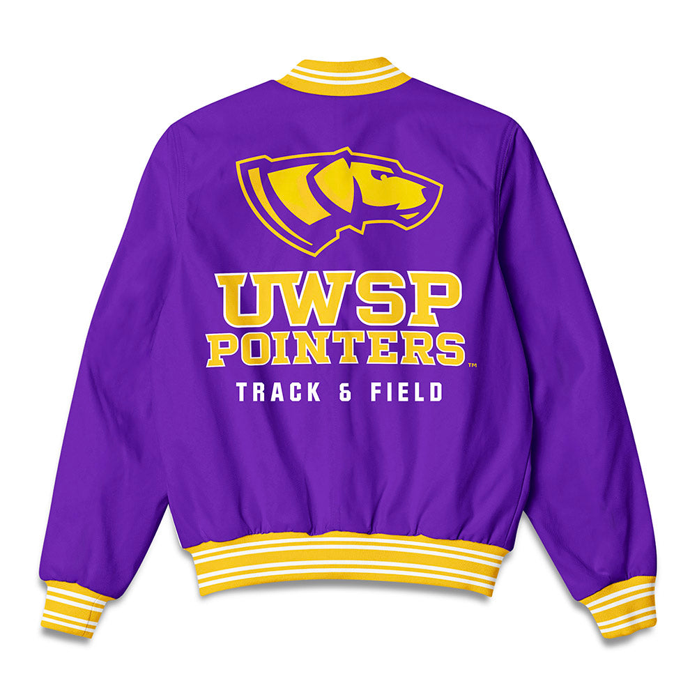 UWSP - NCAA Men's Track & Field : Gage Mijatovich - Bomber Jacket-1