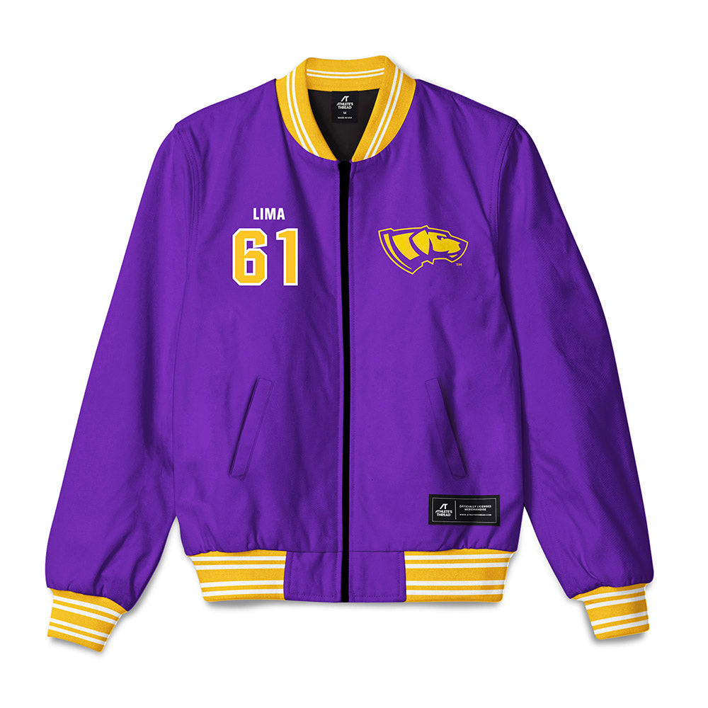 UWSP - NCAA Men's Soccer : Dominic Lima - Bomber Jacket-0