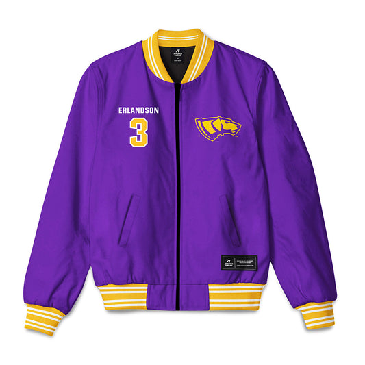UWSP - NCAA Women's Volleyball : Tessa Erlandson - Bomber Jacket-0