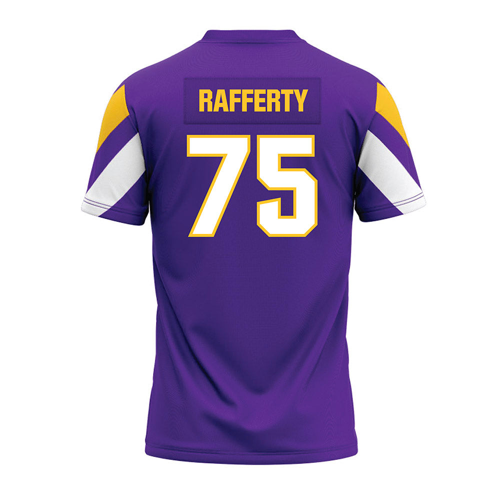 UWSP - NCAA Football : Kevin Rafferty - Purple Premium Football Jersey-1
