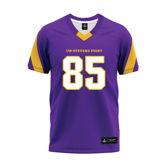 UWSP - NCAA Football : Hayden Harrison - Purple Premium Football Jersey-0