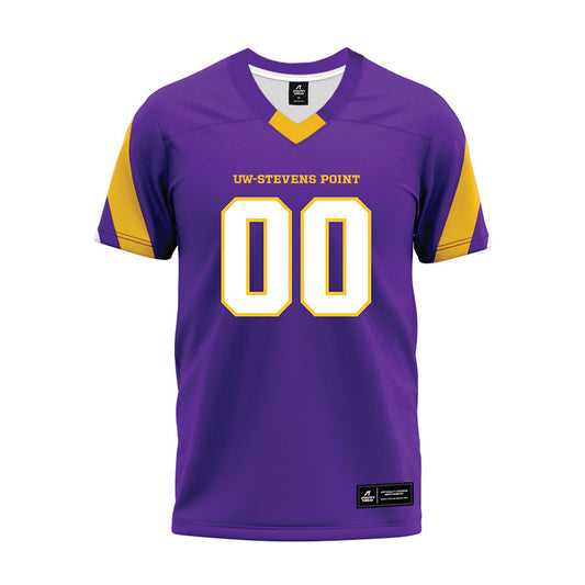 UWSP - NCAA Football : Hayden Harrison - Purple Premium Football Jersey-0