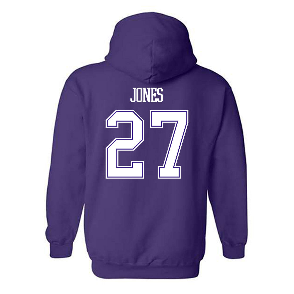 Winona - NCAA Softball : Tessa Jones - Classic Shersey Hooded Sweatshirt-1