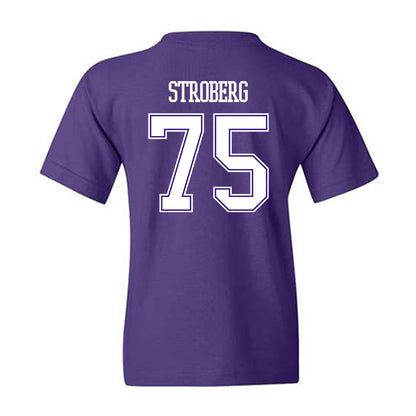 Winona - NCAA Football : Jason Stroberg - Classic Shersey Youth T-Shirt-1