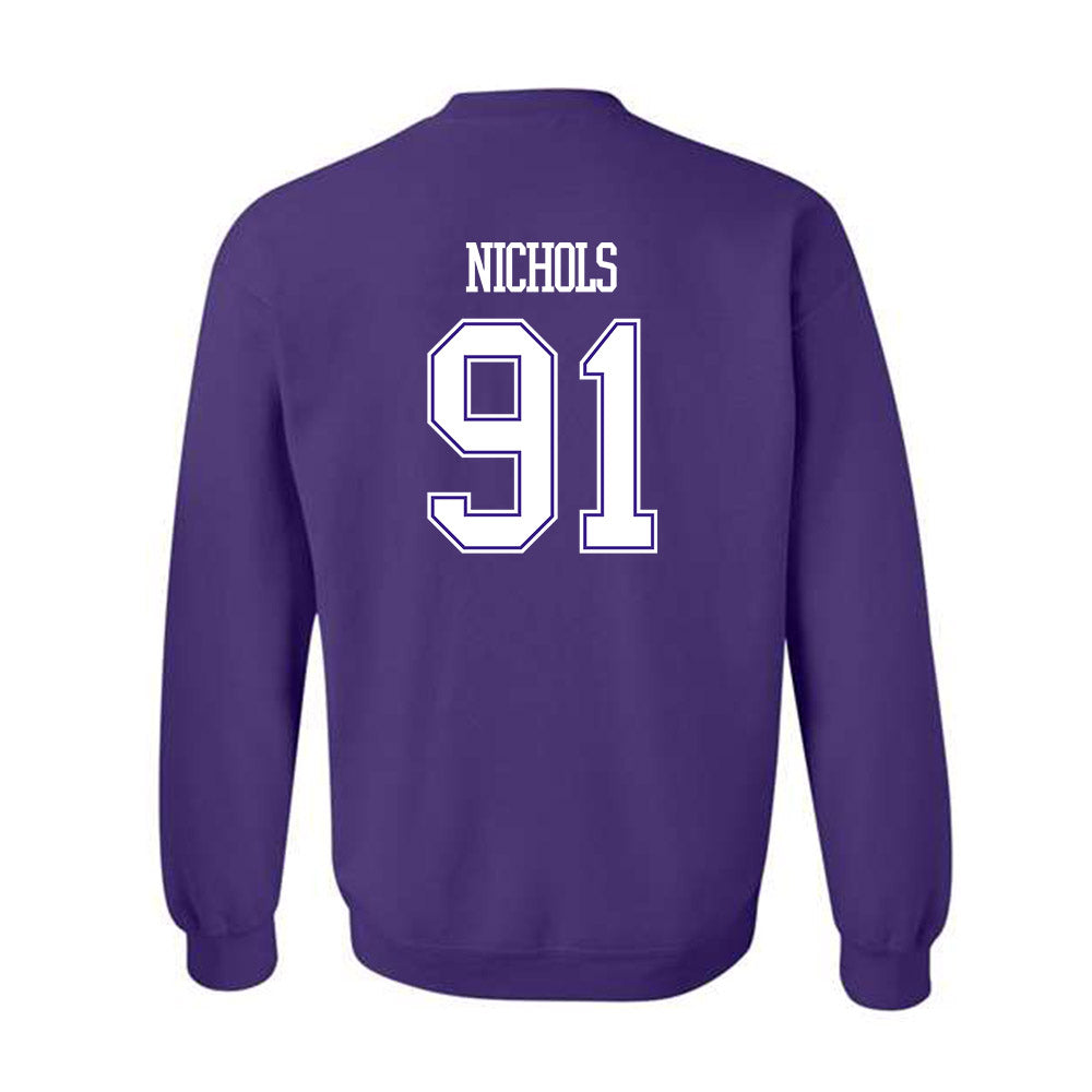 Winona - NCAA Football : Tyler Nichols - Classic Shersey Crewneck Sweatshirt-1