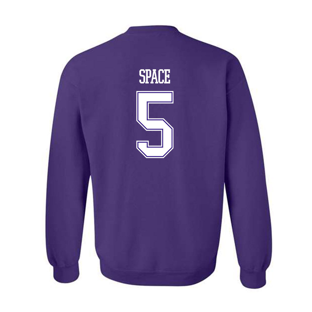 Winona - NCAA Men's Basketball : Kaiden Space - Classic Shersey Crewneck Sweatshirt-1