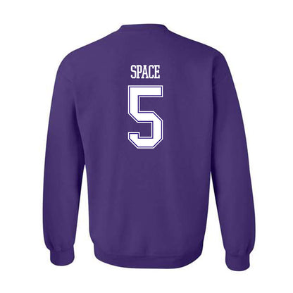 Winona - NCAA Men's Basketball : Kaiden Space - Classic Shersey Crewneck Sweatshirt-1