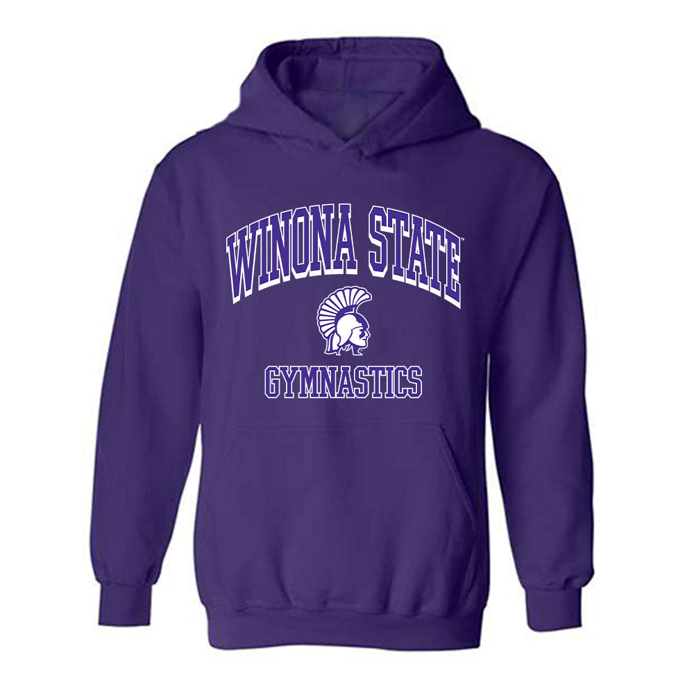 Winona - NCAA Women's Gymnastics : Frankie MacAskill - Classic Shersey Hooded Sweatshirt-0