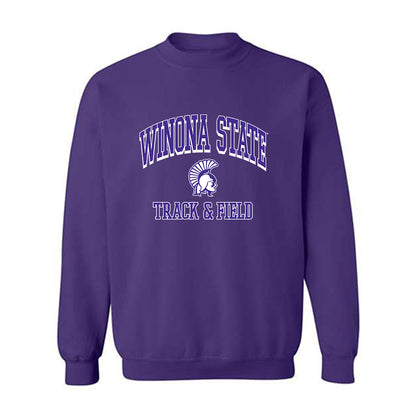 Winona - NCAA Women's Track & Field : Amber Gerrits - Classic Shersey Crewneck Sweatshirt-0