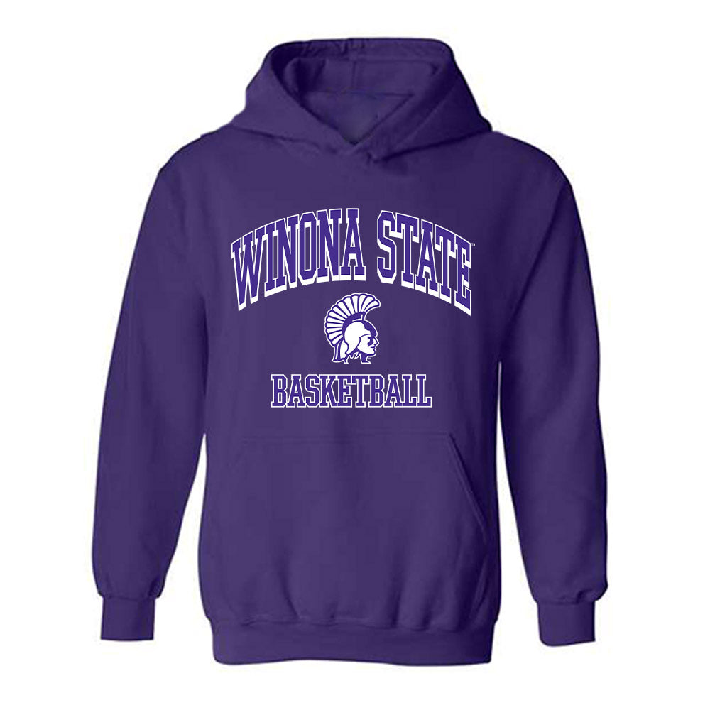 Winona - NCAA Men's Basketball : Kaiden Space - Classic Shersey Hooded Sweatshirt-0