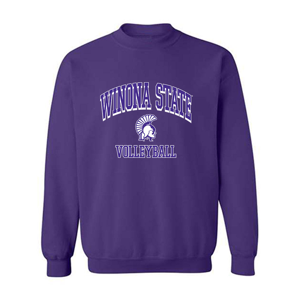 Winona - NCAA Women's Volleyball : Sophia Armstrong - Classic Shersey Crewneck Sweatshirt-0