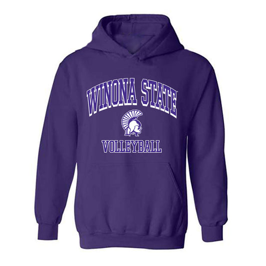 Winona - NCAA Women's Volleyball : Sophia Armstrong - Classic Shersey Hooded Sweatshirt-0