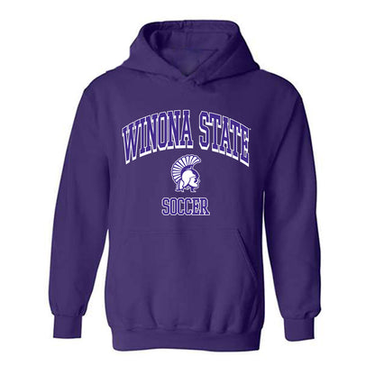 Winona - NCAA Women's Soccer : Sam Perez - Classic Shersey Hooded Sweatshirt-0
