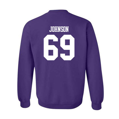 Winona - NCAA Football : Riley Johnson - Classic Shersey Crewneck Sweatshirt-1