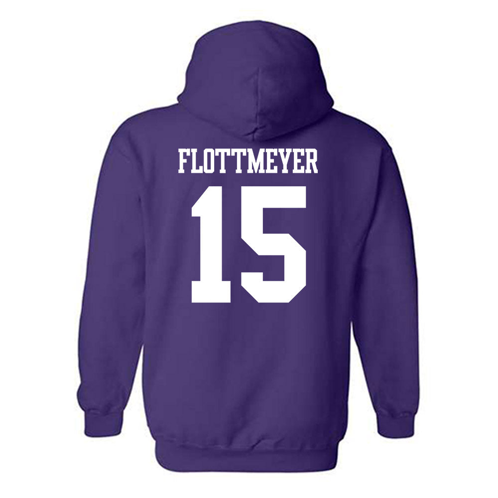 Winona - NCAA Football : Jackson Flottmeyer - Classic Shersey Hooded Sweatshirt-1