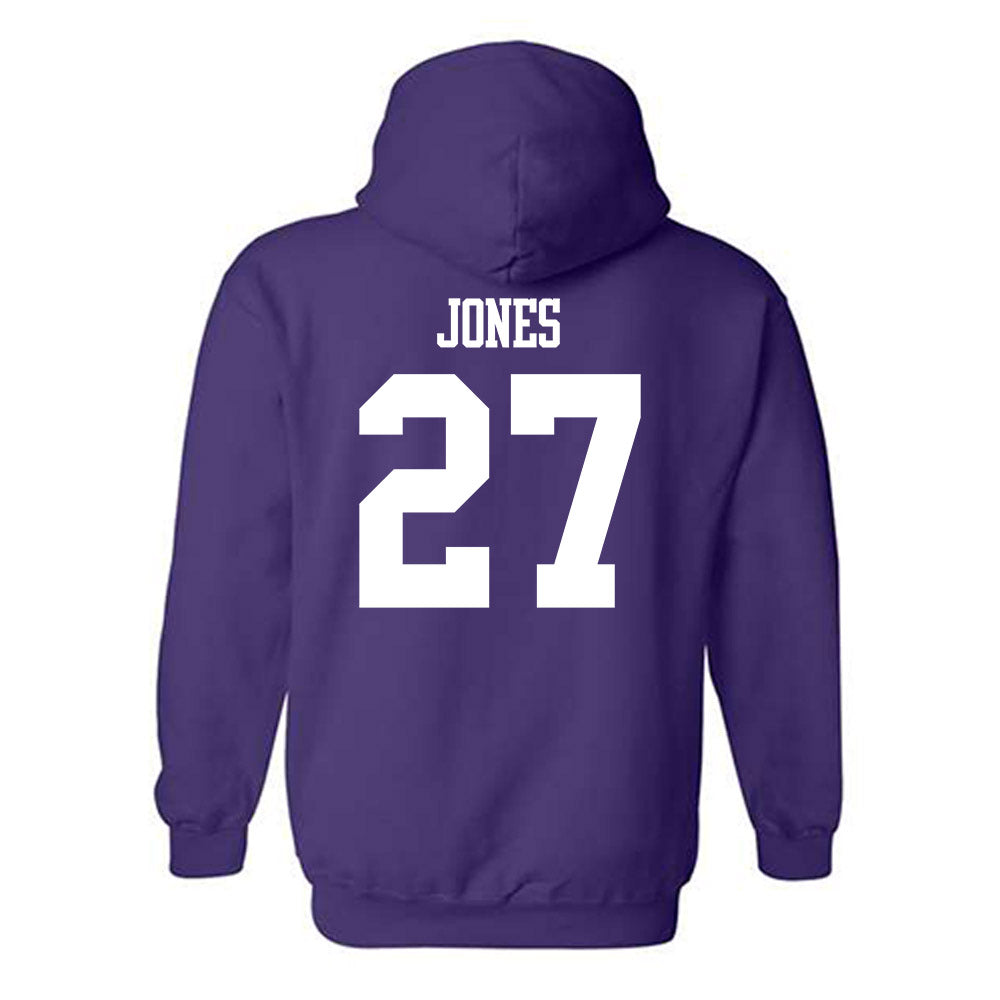 Winona - NCAA Softball : Tessa Jones - Classic Shersey Hooded Sweatshirt-1