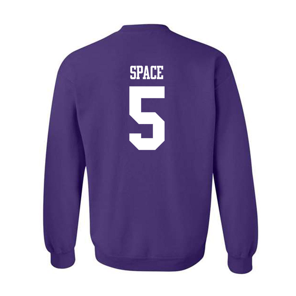Winona - NCAA Men's Basketball : Kaiden Space - Classic Shersey Crewneck Sweatshirt-1