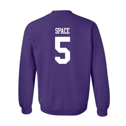 Winona - NCAA Men's Basketball : Kaiden Space - Classic Shersey Crewneck Sweatshirt-1