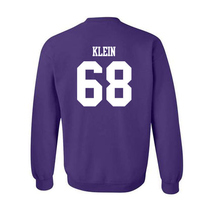 Winona - NCAA Football : Brecken Klein - Classic Shersey Crewneck Sweatshirt-1