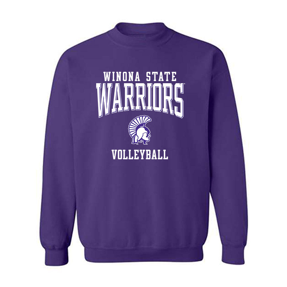 Winona - NCAA Women's Volleyball : Sophia Armstrong - Classic Shersey Crewneck Sweatshirt-0